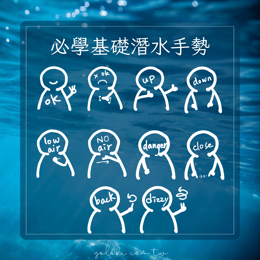 潛水手勢